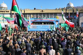 رزمایش بزرگ بسیجیان همدان