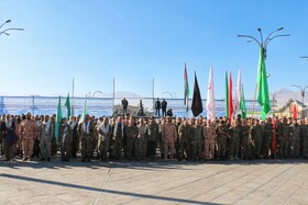 رزمایش بزرگ بسیجیان همدان