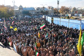 رزمایش بزرگ بسیجیان همدان