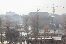 آلودگی هوای تهران - آذر ۱۳۹۱