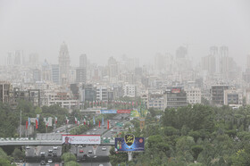 آلودگی هوای تهران - خرداد ۱۳۹۴