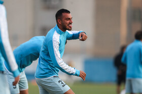 تمرین تیم فوتبال استقلال پیش از بازی با الوصل امارات