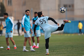 تمرین تیم فوتبال استقلال پیش از بازی با الوصل امارات
