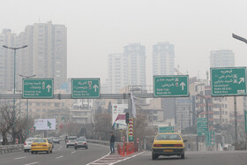 آلودگی هوای تهران - آذر ۱۳۹۴