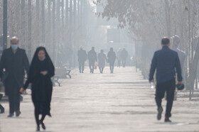 آلودگی هوای تهران - دی ۱۳۹۹