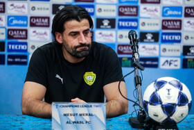 نشست خبری  مسعود میرال، سرمربی الوصل پیش از دیدار با استقلال