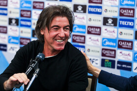 نشست خبری ریکاردو ساپینتو، سرمربی استقلال پیش از دیدار با الوصل