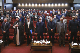 نشست وزیر علوم با اعضای هیات علمی دانشگاه فردوسی خراسان رضوی