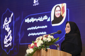 سخنرانی زینب موذن زاده، عضو هیئت علمی گروه زبان روسی در نشست وزیر علوم با اعضای هیات علمی دانشگاه فردوسی خراسان رضوی