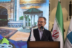 سخنرانی انوشیروان محسنی‌ بندپی ُ معاون گردشگری وزارت میراث فرهنگی، گردشگری و صنایع دستی در آیین افتتاح پانزدهمین نمایشگاه بین‌المللی گردشگری، صنایع دستی و هتلداری