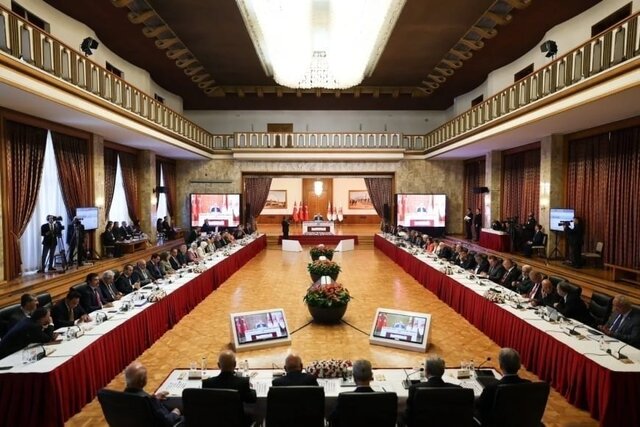 دیدار هیئت پارلمانی ترکیه با اوجالان در زندان