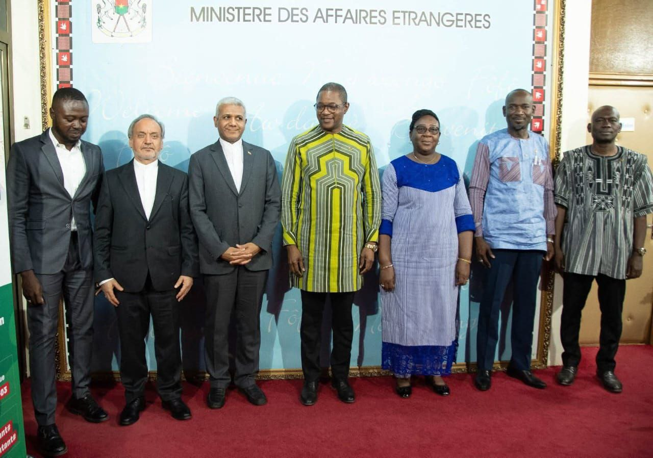 دیدار فرستاده ویژه عراقچی با وزیرخارجه بورکینافاسو