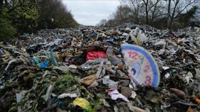 دستگیری یک مظنون در رابطه با دفن صدها تُن زباله‌ در نزدیکیِ رودخانه‌ای در انگلیس