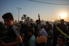 آیین استقبال و بزرگداشت شهدای گمنام در شهرستان تنگستان - شهر آباد