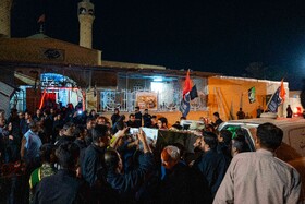 بزرگداشت شهدای گمنام همزمان با ایام فاطمیه در روستای دویره - بوشهر