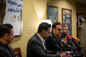 نشست خبری کوروش سلیمانی، رئیس مجموعه تئاتر شهر