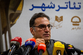 نشست خبری کوروش سلیمانی، رئیس مجموعه تئاتر شهر