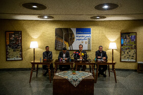 نشست خبری کوروش سلیمانی، رئیس مجموعه تئاتر شهر