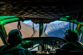 رسیدن به منطقه اصلی حریق، تنها از طریق بالگرد‌ها امکان‌ پذیر بود.