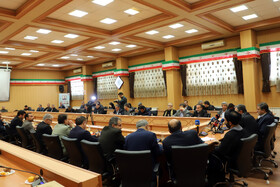 جلسه فرمانداری شهرستان سنقر با حضور اعضای کمیسیون صنایع و معادن مجلس و معاونت وزیر صمت