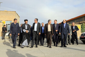 بازدید جمعی از اعضای کمیسیون صنایع و معادن از پروژه‌های صنعتی و معدنی کرمانشاه