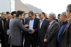 بازدید اعضای کمیسیون صنایع و معادن مجلس و معاونت وزیر صمت از کارخانه آرکا فولاد فرابین