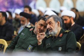 محسن رضایی، دبیر شورای عالی هماهنگی اقتصادی سران قوا در رزمایش اقتدار بسیجیان - کرمان