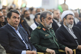  محسن رضایی، دبیر شورای عالی هماهنگی اقتصادی سران قوا در رزمایش اقتدار بسیجیان - کرمان