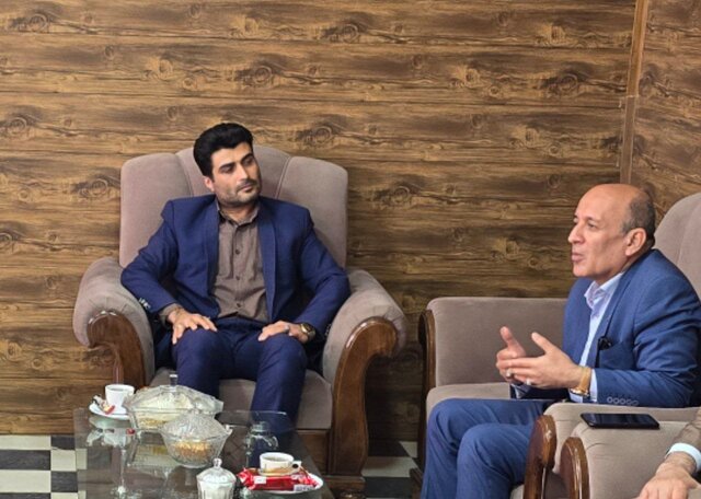 دیدار مدیرعامل شرکت آب منطقه‌ای با رئیس جهاددانشگاهی کهگیلویه و بویراحمد