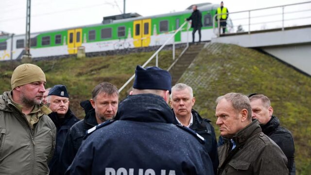 استفاده ورشو از پهپاد برای محافظت از خطوط ریلی