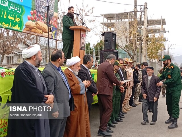 نمایش اقتدار و انسجام بسیجیان شیعه و سنی در آستارا