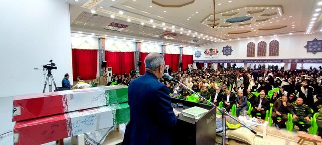 مراسم گرامیداشت سالروز تشکیل بسیج مستضعفان در یاسوج برگزار شد