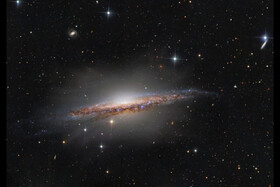 عکس روز ناسا از یک کهکشان مارپیچی