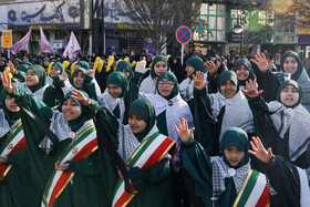 نمایش اقتدار بسیجیان - مشهد