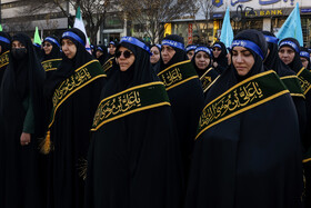 نمایش اقتدار بسیجیان - مشهد