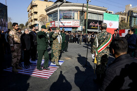 نمایش اقتدار بسیجیان - مشهد