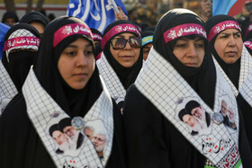 نمایش اقتدار بسیجیان - مشهد