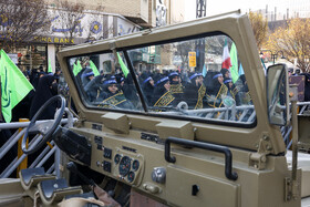 نمایش اقتدار بسیجیان - مشهد