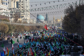 نمایش اقتدار بسیجیان - مشهد