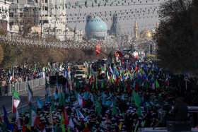 نمایش اقتدار بسیجیان - مشهد