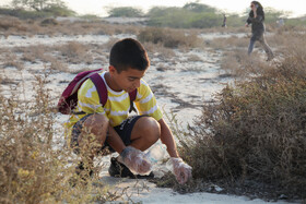 پاکسازی سواحل کیش