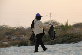 پاکسازی سواحل کیش