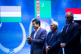 احمد دنیامالی، وزیرورزش و جوانان در مسابقات وزنه‌برداری بین المللی جام فجر