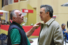  مجید سعیدی و آلفرد یعقوب زاده در دومین روز جشنواره بین المللی فیلم فجر