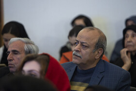 عباس شیردل، هنرمند پیشکسوت قلمزنی درشب‌ استاد محمود فرشچیان