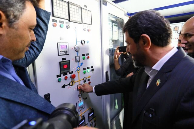 افتتاح پست برق ۶۳/۲۰ کیلوولت در نهاوند