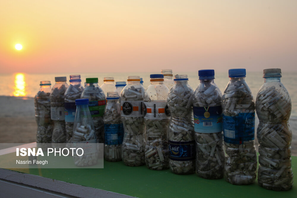 پاکسازی سواحل کیش