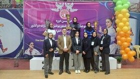 قهرمانی خوزستان در مسابقات کاراته سبک شیتوریو شیزوکای کشور