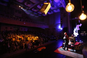 رویداد «شب واژه و نوا» در اردبیل