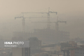 آلودگی هوا مدارس و ادارات ایوانکی را غیرحضوری کرد